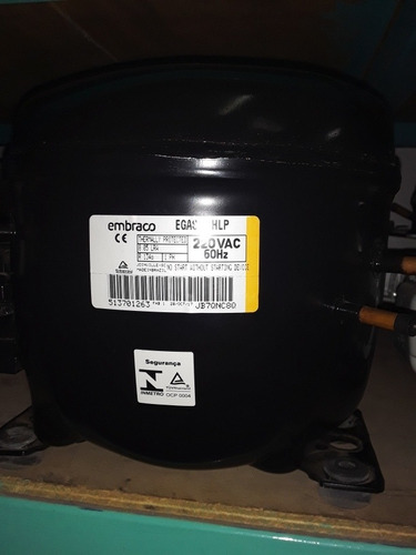 Motor Embraco 1/4 Hp R134a Compresor Hermetico