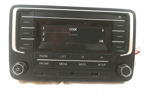 Radio Som Bluetooth Detalhe Display Vw Gol 6rg035181 Rcc183