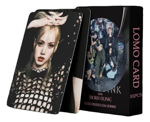 Yq-shut Down Lisa - Juego De 55 Tarjetas Fotográficas K-pop,