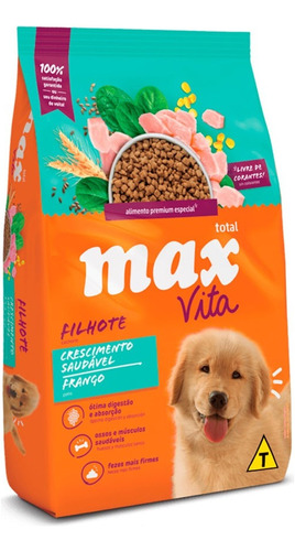 Max Vita Cachorros Pollo 20 Kg