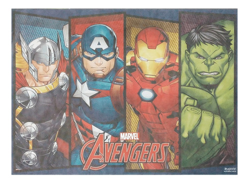 Painel Decorativo Grande Tecido Tnt - Festa Os Vingadores