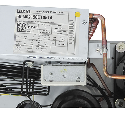 Unidade Condensadora 1,5 Hp Elgin Slm 2150 Mono R22 220v
