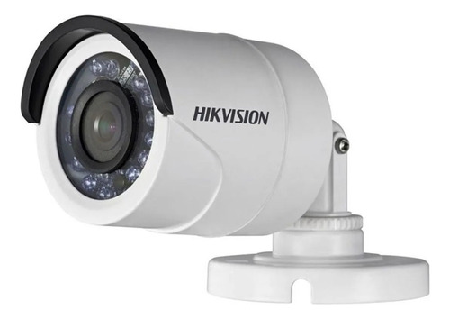 Camara Seguridad Hikvision 1mp 720p Hd Exterior Cctv 16c0t Gran Angular