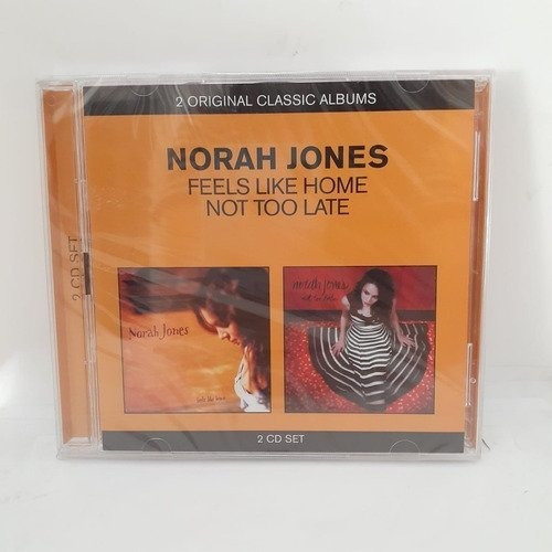 Norah Jones Feels Like Home/ Not Too Late Cd Eu Nuevo