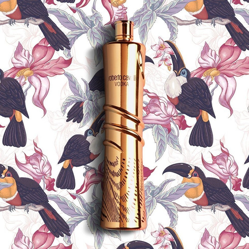 Imagen 7 de 8 de Vodka Roberto Cavalli Gold Edition 1000ml