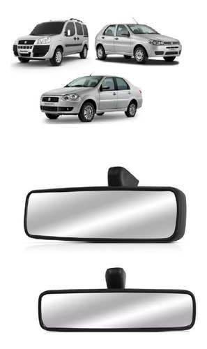 Retrovisor Interno Palio Uno Ducato Siena Doblô 03 04 05 06