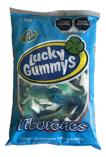 Lucky Gummys Gomitas De Tiburones 1 Kg
