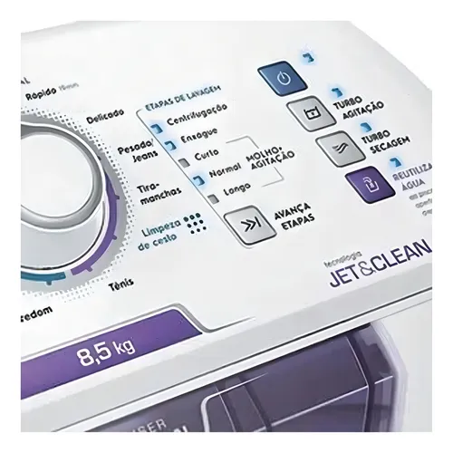 Lavarropas Electrolux Lc10 10.2 Kg Carga Superior Color Blanco