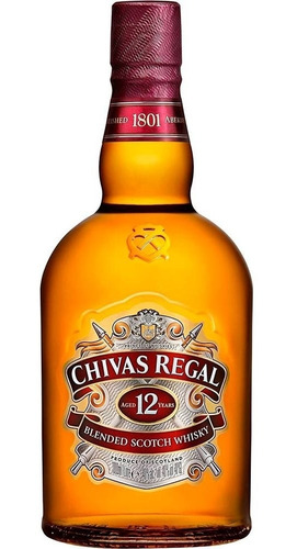 Whisky Chivas Regal 12 Anos, 1l