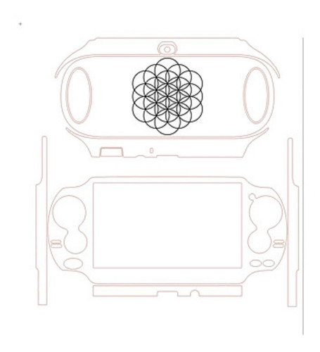 Skin Ps Vita Fat Blanca Con Logo (0024)