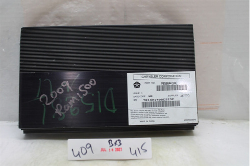 2009-2013 Dodge Ram 1500 Audio Radio Amplifier 05064418a Tty