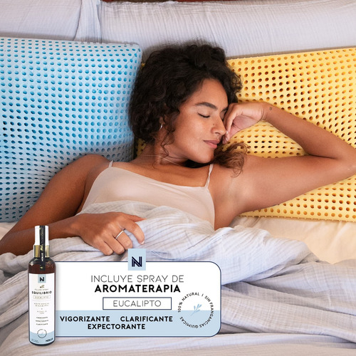 Almohada Biomemory Con Aromaterapia De Eucalipto