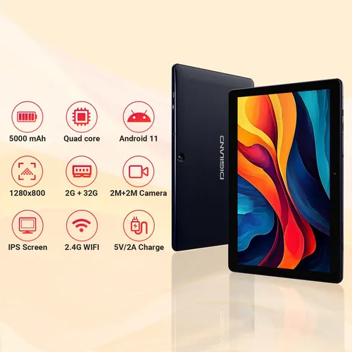 Digiland Tablet Android 10.1 Mtk Quad-core 2gb Ram Azul