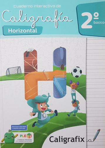 Imagen 2 de 3 de Caligrafia Horizontal 2º Básico - Caligrafix