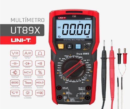 Multimetro Digital Uni-t Ut89x