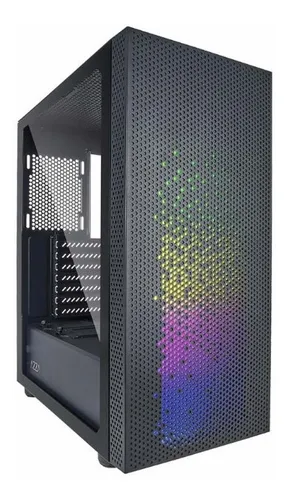 Gabinete Gamer Azza Celesta 340f Vidrio Templado Rgb