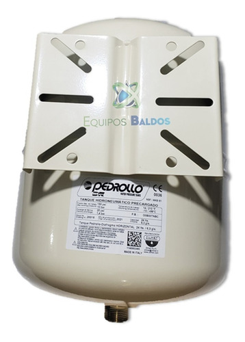 Tanque Para Hidroneumático Pedrollo 80 Lts Diafragma Pdf80h