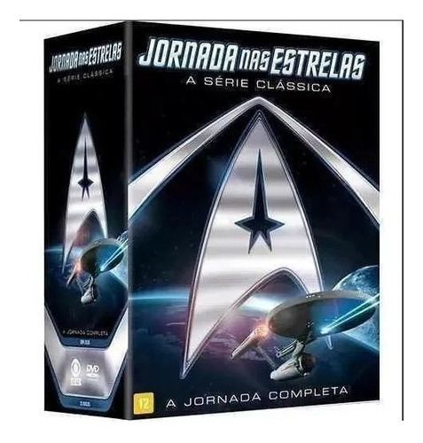 Box Dvd Jornada Nas Estrelas Série Clássica Completa