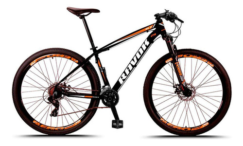 Bicicleta Alumínio Aro 29 24v Laranja Tam 19