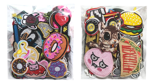 Parche Bordado De 50 Piezas, Bonito Dibujo Animado, Seguro,