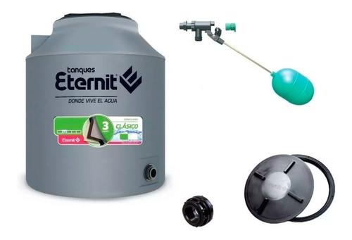 Tanque Agua Eternit Tricapa 1000 Litros Completo + Envio