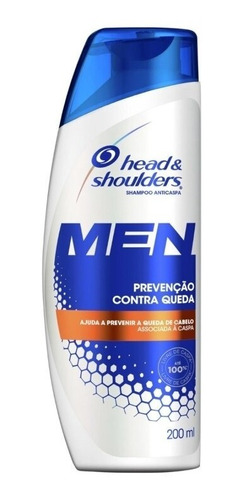 Shampoo Head & Shoulders Men Prevenção Contra Queda 200ml
