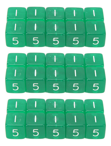Dados De 6 Caras, 30 Unidades, Cubos En Ángulo Recto, Color