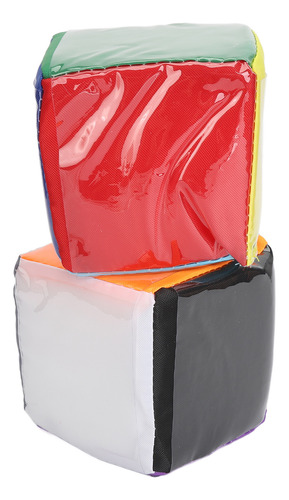 2 Dados Didácticos Para Juegos Didácticos Con Bolsillo Trans