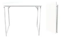 Comprar Mesa Escritorio Plegable Melamina Y Hierro Industrial 80 Cm