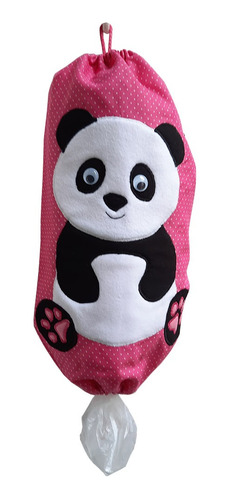 Portabolsas Organizador De Bolsas Panda 3 Colores