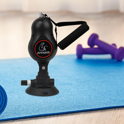 Fitness Puxar Corda Polia Resistência Banda Tríceps Preto