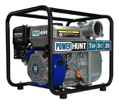 Motobomba Bomba De Agua A Gasolina Power Hunt HUNT3  3x3 7hp Riego