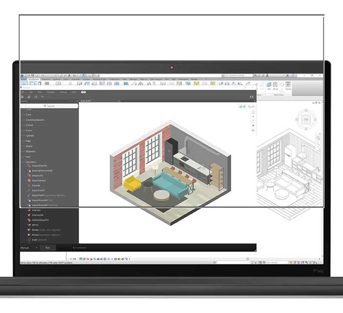 Protector Pantalla Vidrio Templado Para Laptop Lenovo P14s 4
