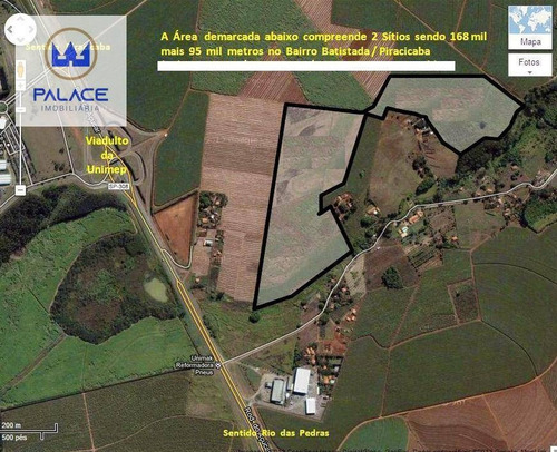 Imagem 4 de 4 de Área À Venda, 258000 M² Por R$ 16.500.000,00 - Dois Córregos - Piracicaba/sp - Ar0003