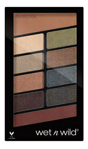 Wet N Wild Color Icon Eyeshadow 10 Pan Palette Color De La Sombra 759 Comfort Zone