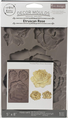 Molde Redesign 5x8 Etrus Rose, Rosa, Talla Única