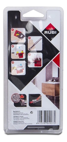 Kit Easy Gres Broca Diamantada 8mm Porcelanato 04928 Rubi
