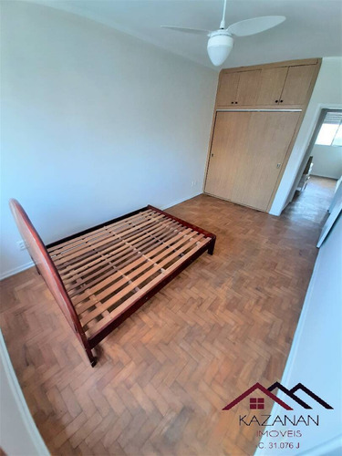 Imagem 9 de 15 de Apartamento 2 Dormitórios - Vista Mar - 1 Vaga De Garagem Gonzaga - Santos - 5061