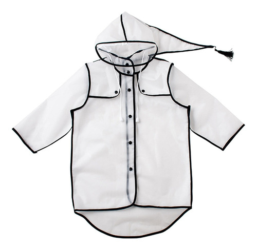 Chubasquero Impermeable Portátil Con Capucha For Niños O