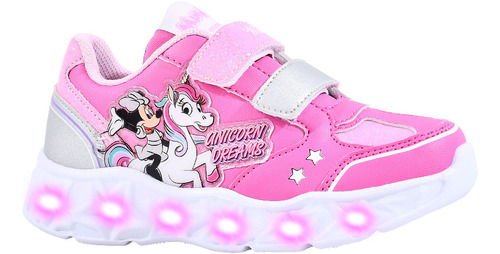 Zapatilla Minnie Unicorn Dreams C/luz Al Pisar Footy Oficial