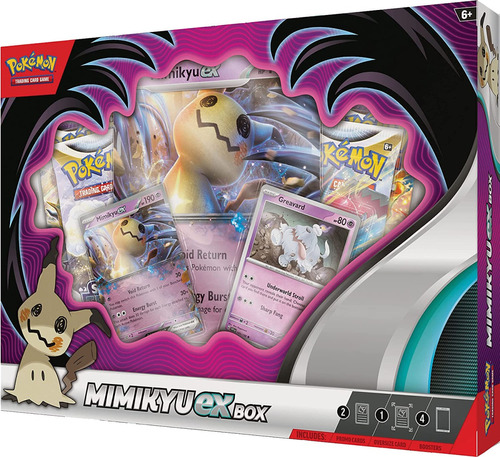 Caja Cartas Pokémon Tcg: Mimikyu Ex Box En Inglés Original 