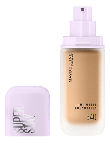 Base de maquillaje Superstay Lumi Matte de Maybelline NY Tono 340