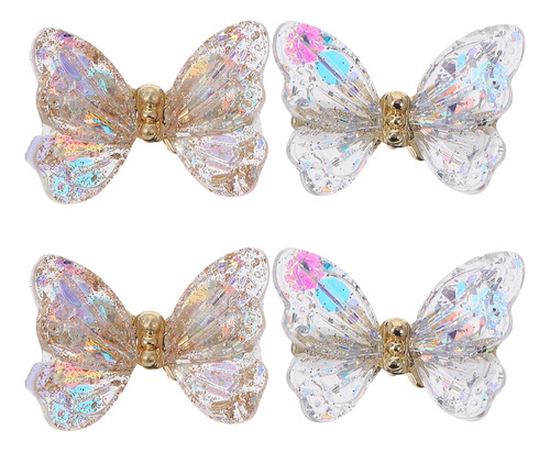 Pegatinas Para Uñas Con Forma De Mariposa, Accesorios Para U