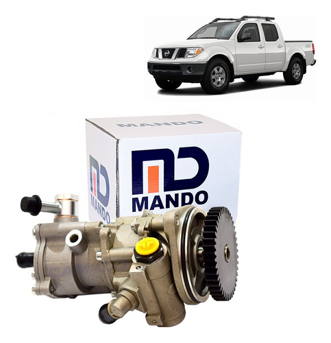 Bomba Direcao Hidraulica Nissan Frontier Mwm 2.8 C/ Vacuo