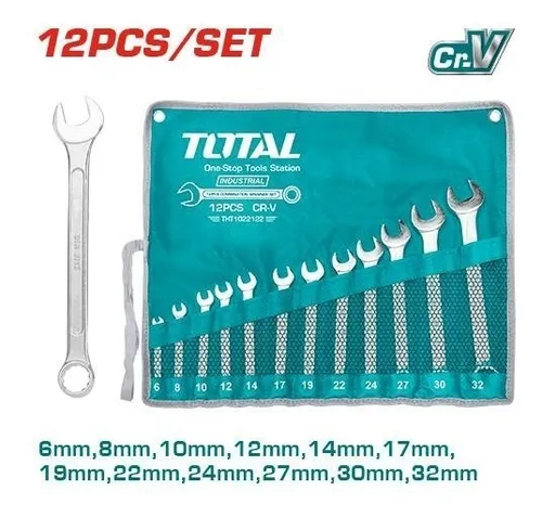 Jgo Llave Punta Corona Por 12pcs 6-32mm Total Tht1022122