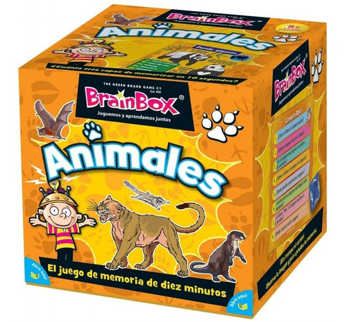  Brain Box Animales Juego De Mesa Asmodee