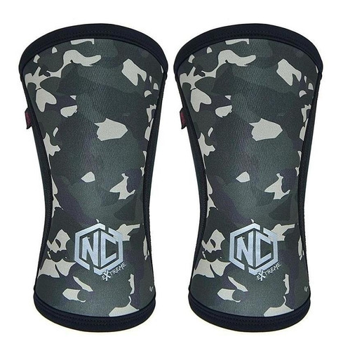 Joelheira Cross Lpo Powerlifting Nc Extreme 5mm (par) Cor Camuflado Tamanho XG