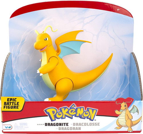 Figura Epica Pokemon Dragonite 20cm