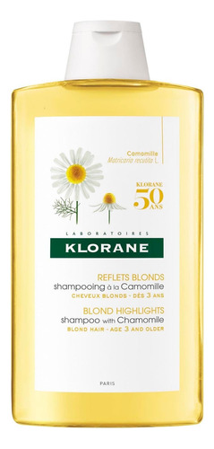 Shampoo Klorane Camomila en frasco de 400mL por 1 unidad