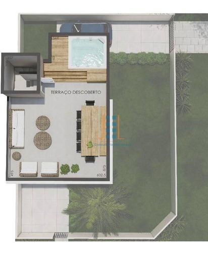 Imagem 11 de 14 de Sobrado No Parolin, Com 3 Quartos E Terraço - So1361